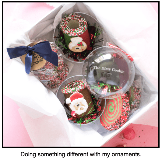 Holiday Dessert So Festive, You Can Hang it on Your Christmas Tree - The Dirty Cookie