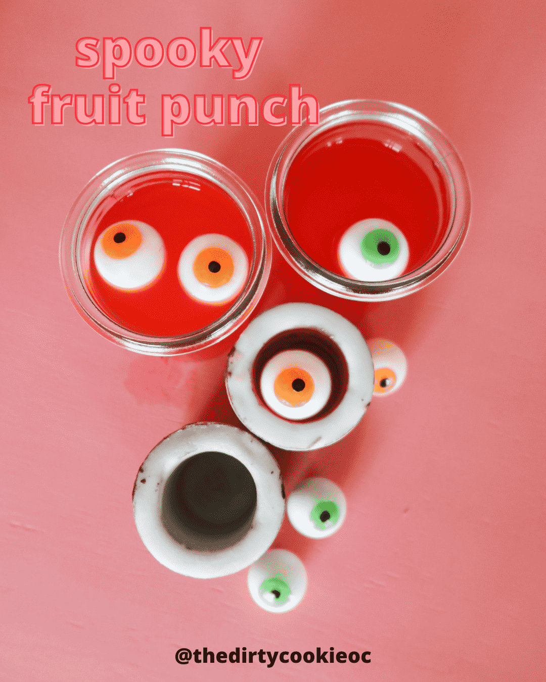 Spooky Fruit Punch Recipe | Dirty Cookie