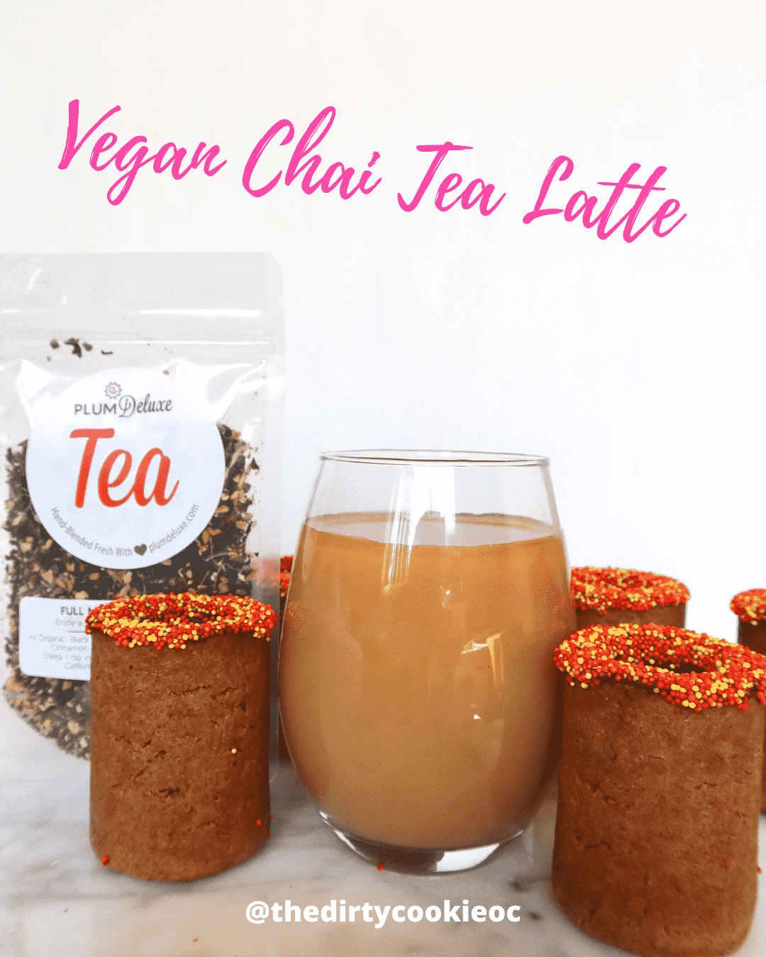 Vegan Dirty Chai | Cookie Recipes | Dirty Cookie