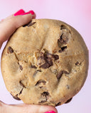 Chocolate Chip with Hazelnut Spread Stuffed Cookies