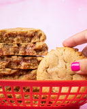 Peanut Butter & Jelly Stuffed Cookies