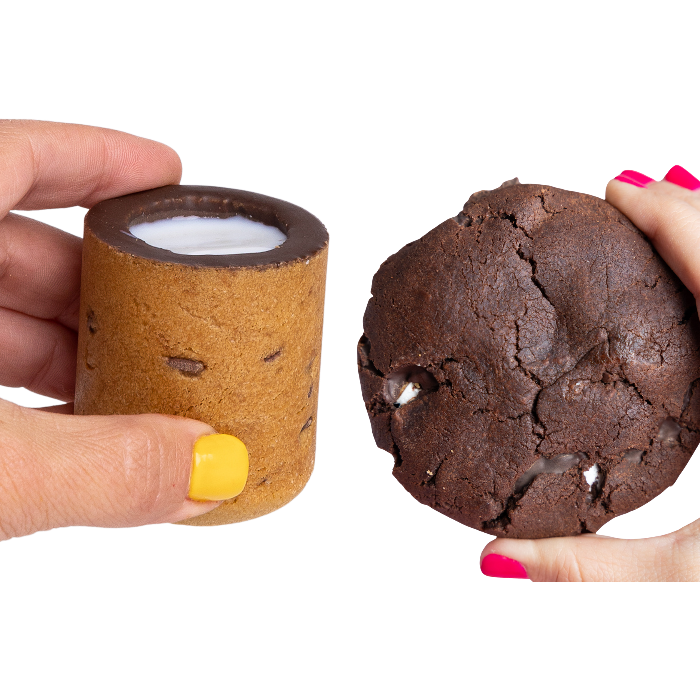 Dirty 10 gift box: 6 cookie shots and 4 stuffed cookies from Dirty Cookie