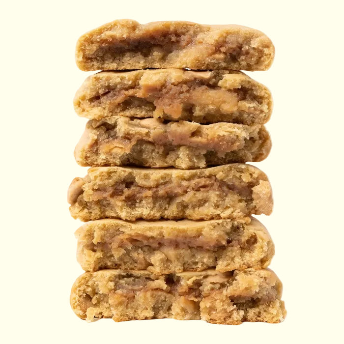 Peanut Butter & Jelly Stuffed Cookies - #Dirty Cookie Shop#