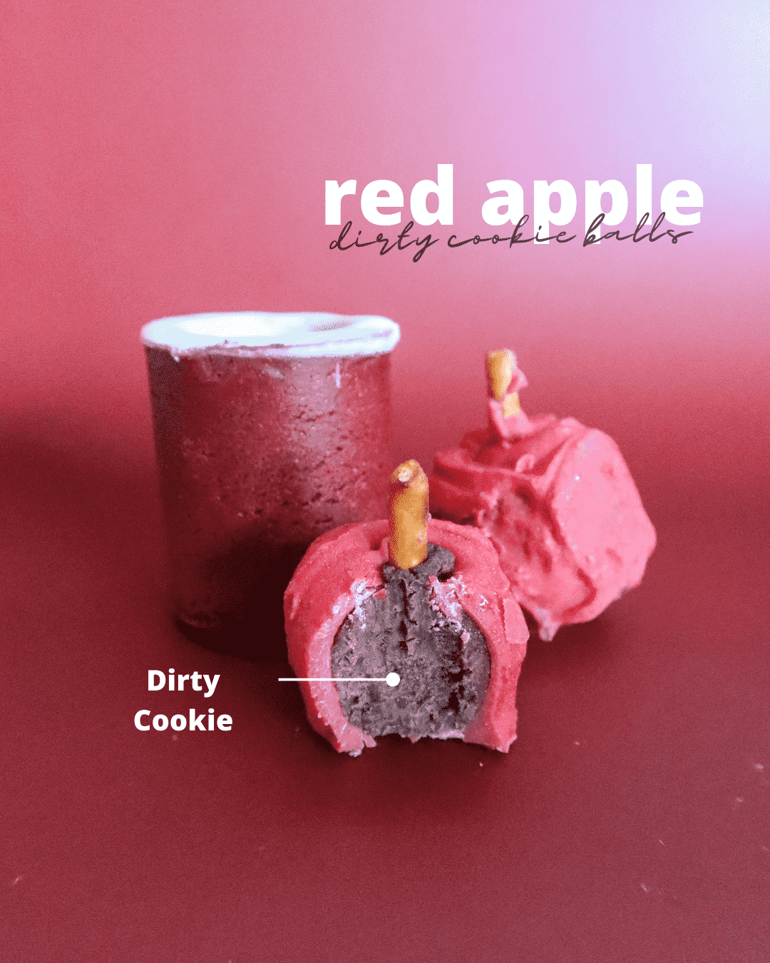 Back 2 School Dirty Cookie Apple Pops! - The Dirty Cookie
