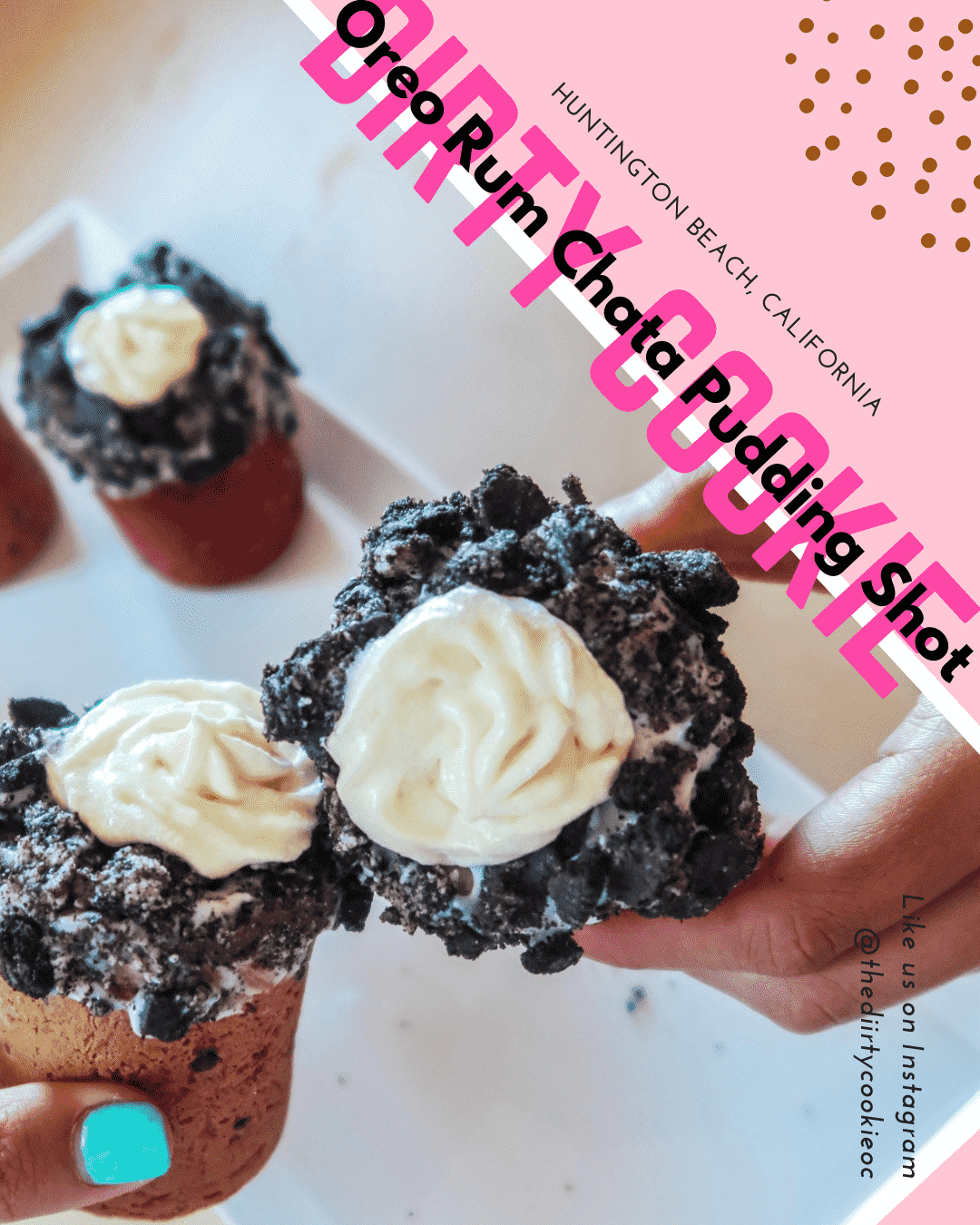 Happy Hour With Our Oreo Rum Chata Pudding Shot Recipe - The Dirty Cookie