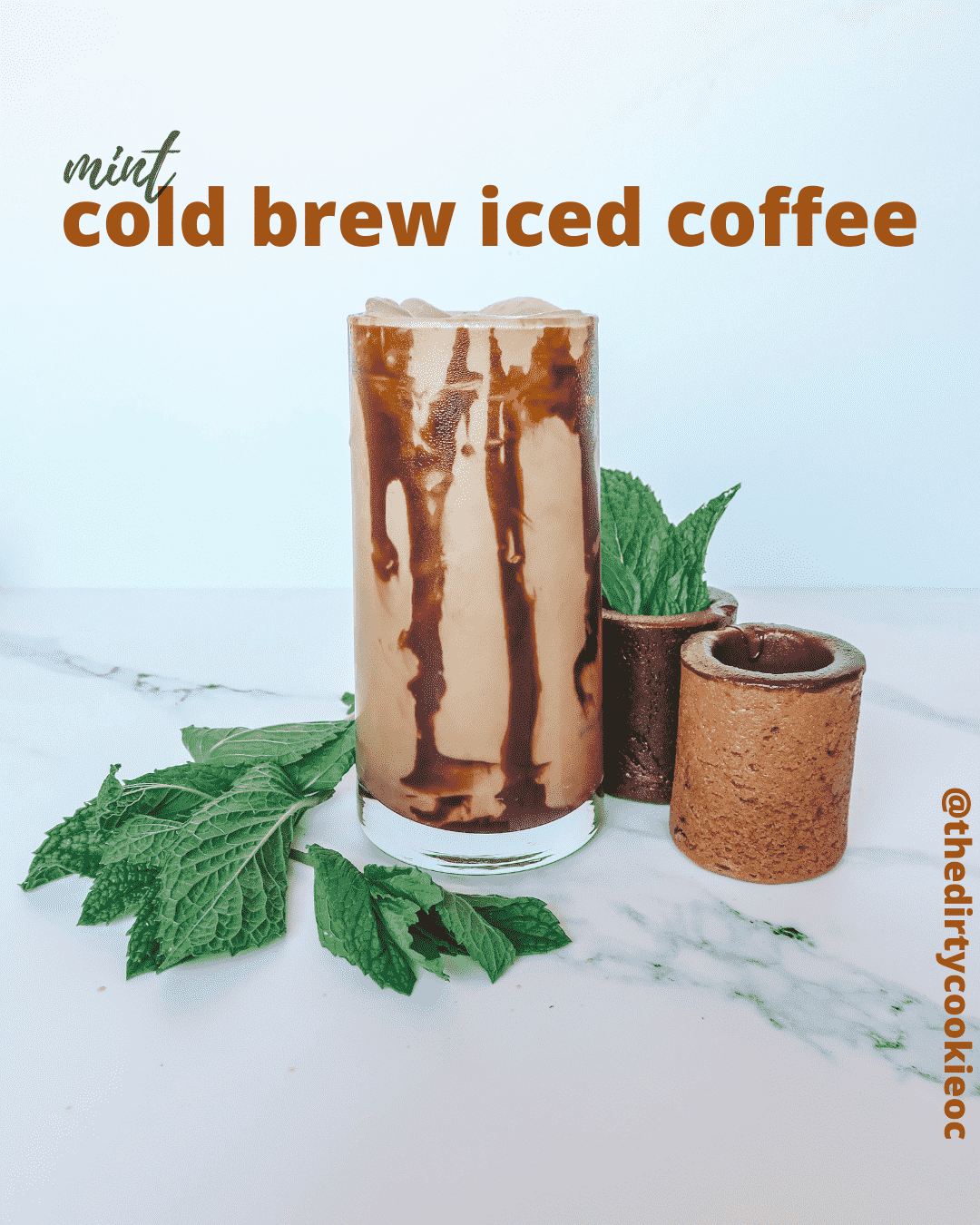 Minty Fresh, Cold Brew Iced Coffee - The Dirty Cookie