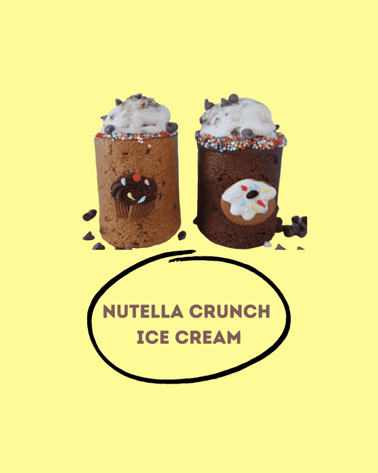 Nutella Crunch Ice Cream Recipe - The Dirty Cookie