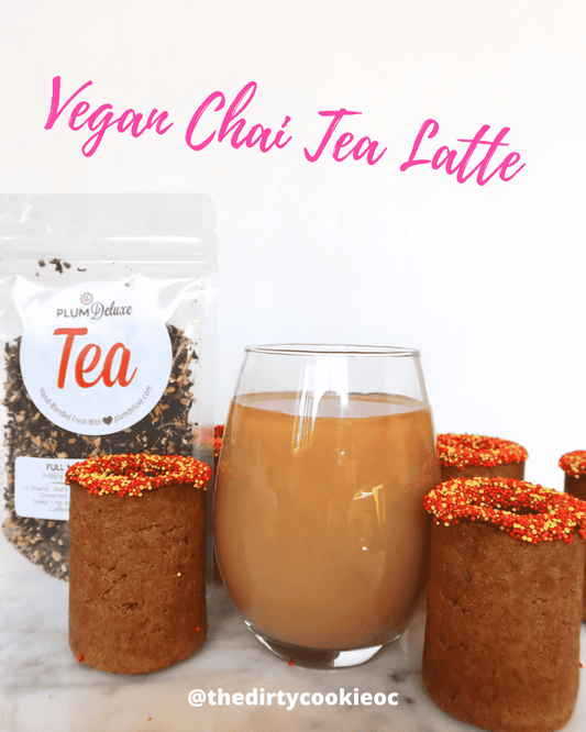 Vegan Dirty Chai - The Dirty Cookie