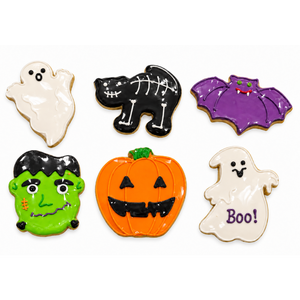 6 Pack Decorated Sugar Cookie Set